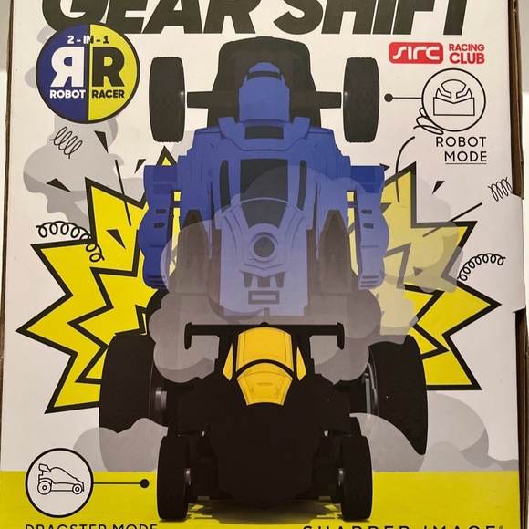 Sharper Image Robot Racer Remote Control Transforming Robot - Picture 3 of 9